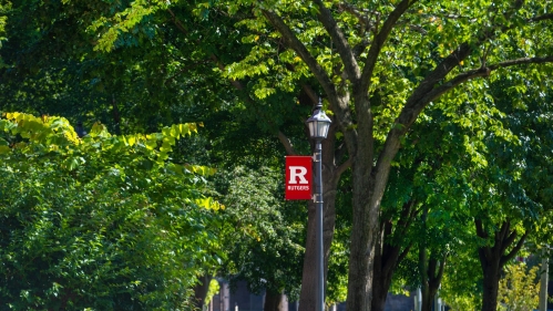 Rutgers–New Brunswick campus in the summer